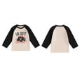 thumbnail image 4 of Okbabeha Valentine's Day T-shirt for Little Boys Girls Letter Tractor Print Tops Toddler Kids Long Sleeve Raglan Tees, 4 of 7