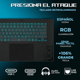 thumbnail image 4 of Laptop Gamer GIGABYTE A16 GeForce RTX 5050 8GB Core i7 13620H 32GB DDR5 512GB SSD 16" IPS FHD 165Hz Teclado Español Mouse DXT, 4 of 5