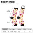 thumbnail image 2 of KLL Watermelon Print Cool Socks Men's Women's Crew Socks Funny Crazy Novelty Stockings, 2 of 6