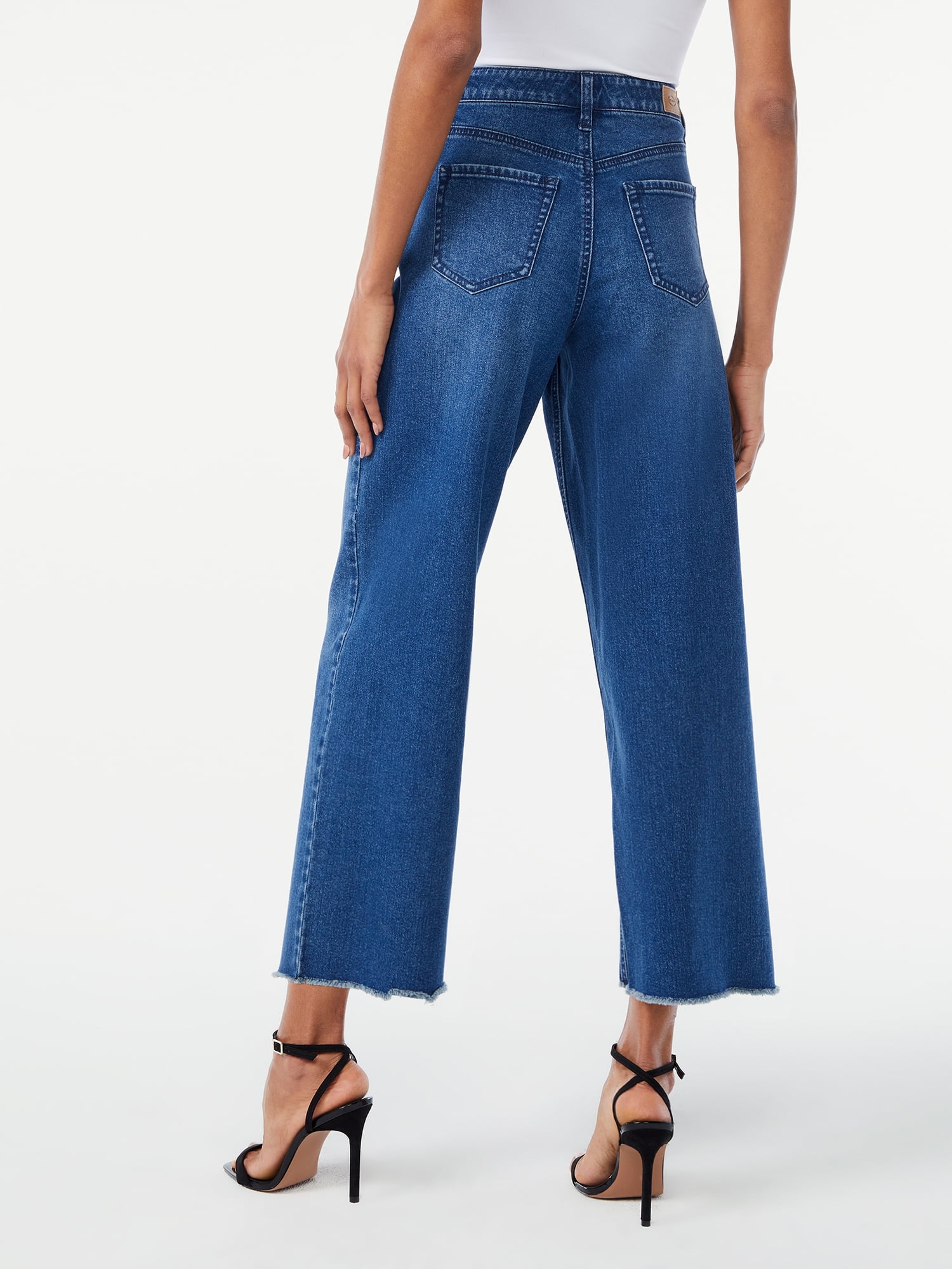 Scoop Women's Marietta Wide Leg Cropped 