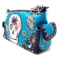 thumbnail image 3 of Western Women's Fashion Sugar Skull Embroidery Handbag in 6 Colors, 3 of 3