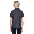 thumbnail image 2 of Ladies' Key West Short-Sleeve Performance Staff Shirt - DARK CHARCOAL - XL, 2 of 3