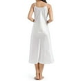 thumbnail image 4 of Enwejyy Women Satin Elegant Sleeveless Mid-Calf Sling Nightdress Nightgown Pajamas, 4 of 5