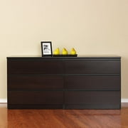 Laguna 6 Drawers Espresso Lacquer