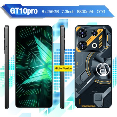 New 7.3 Inch 5G phone8+256GB WIFI +NFC Resolution 1080 x 2460