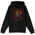 thumbnail image 5 of Demon Slayer Karaku Adult Black Long Sleeve Hooded Sweatshirt-Medium, 5 of 7