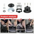 thumbnail image 3 of GT79253 General Transmission Driven Kit RS800 Driven Pulley Kit Lawn Mowers Tractor Replace for 587086701 21549032, 3 of 6