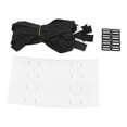thumbnail image 2 of 8 Sets Pool Solar Cover Reel Attachment Kit, Solar Cover Reel Straps Solar Blanket Straps Kit With Cord Plates And Buckles For Universal In Ground Swimming Pool, 2 of 8