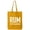 Gold, variant on Rum Is My Valentine Cotton Canvas Tote Bag