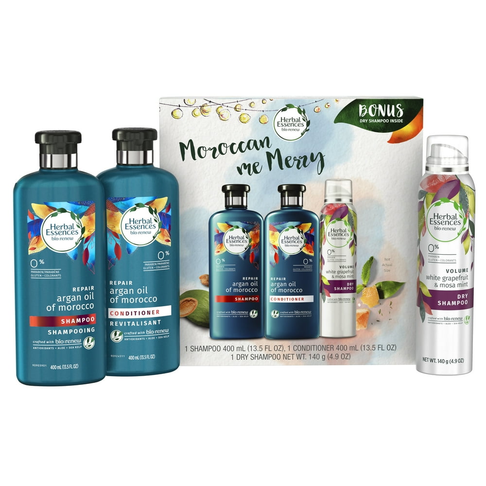 Herbal Essences Biorenew Argan Oil of Morocco Shampoo and Conditioner