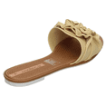 thumbnail image 3 of Sandalia Moleca Mujer Amarillo De Piso Verano Casual amarillo 25, 3 of 10