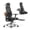 Black, variant on Newtral MagicH-PRO Ergonomic Office Chair with Dynamic Back Support & Footrest