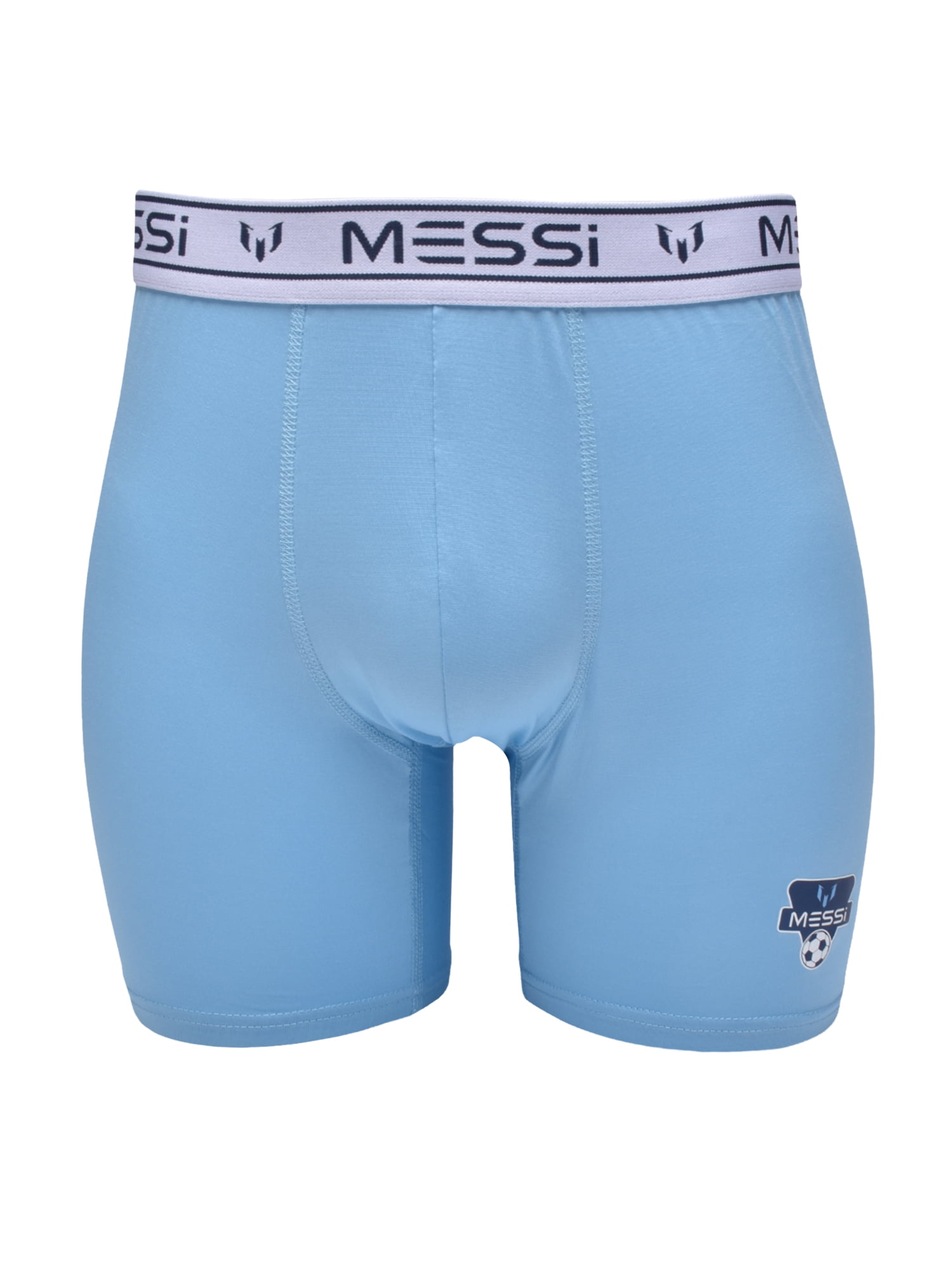 Messi Men's Stretch Boxer Brief Underpants 3-Pack Sizes S-XL
