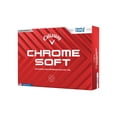 thumbnail image 1 of Pelotas de golf Callaway Chrome Soft Triple Track blancas, 1 of 8