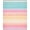 Multicolor Pastel, Pattern 4, variant on ODIKA 9'x12' Washable Area Rug Abstract Rainbow Waves Design Flow Dynamic Gradient with Seamless for Great Room, Indoor Concept, Large Living Low Pile, Flatwoven
