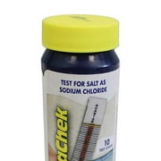 Aquachek White Salt for Swimming Pools, 10 Strips