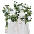 thumbnail image 4 of Flowers, Green Leaves & Vines Starry Sky Flower Garlands - for Wedding, Party Table and Background Decor, Spring Decorations, 4 of 5