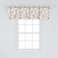 thumbnail image 2 of Ambesonne Llama Window Valance, Cactus Animal, 54" X 18", Multicolor, 2 of 3