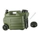 thumbnail image 2 of Contenedor de almacenamiento de agua, tanque portátil con ruedas, hervidor de , jarra de agua de 28 l con grifo para coche, senderismo,, 2 of 9