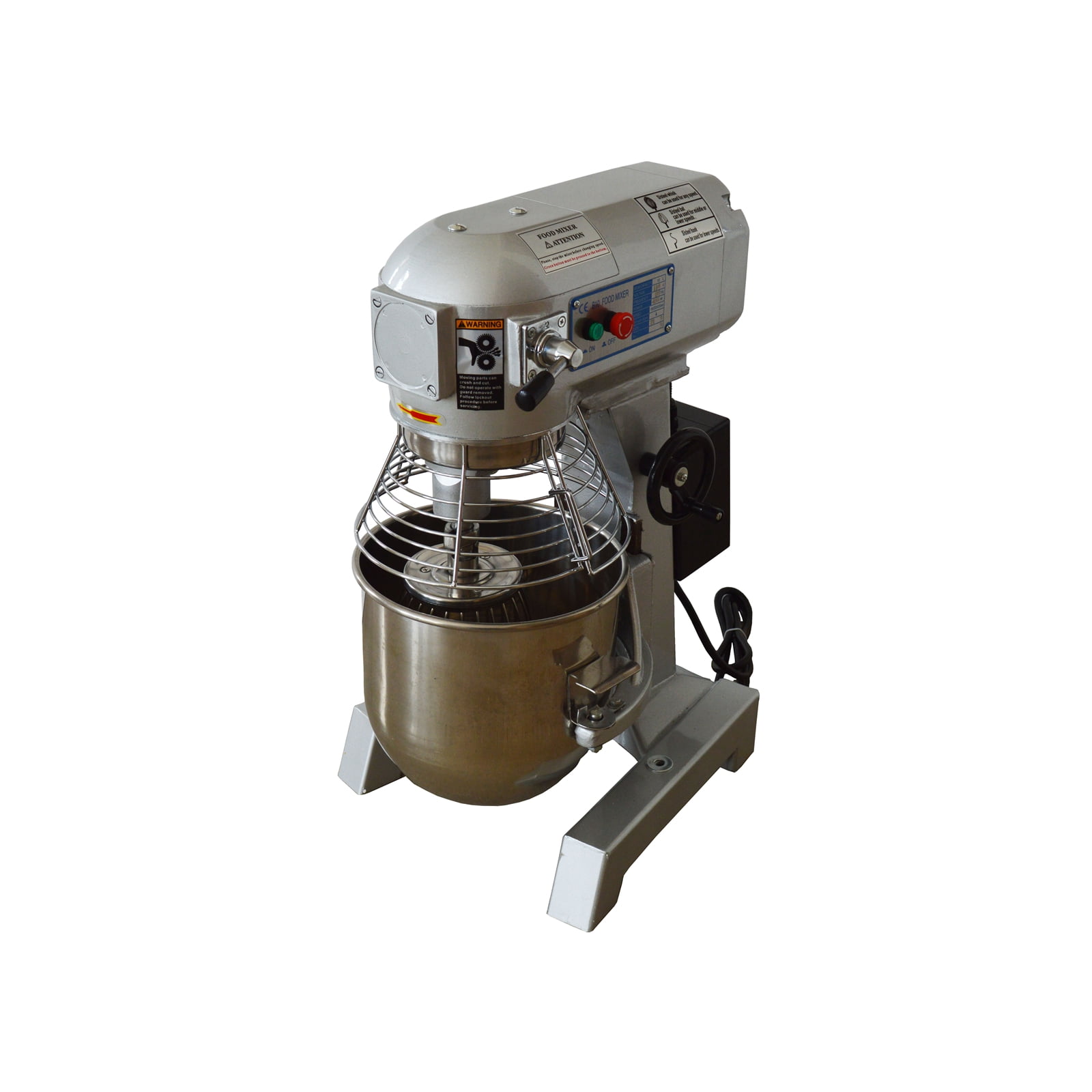 INTSUPERMAI Commercial Dough Mixer Machine Electric Food Mixer with Double  Action Double Speed Spiral Mixing for Schools Bakeries Restaurants