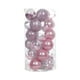 thumbnail image 5 of 30 bolas decorativas navideñas, mini colgantes pequeños para Navidad rosa, 5 of 9
