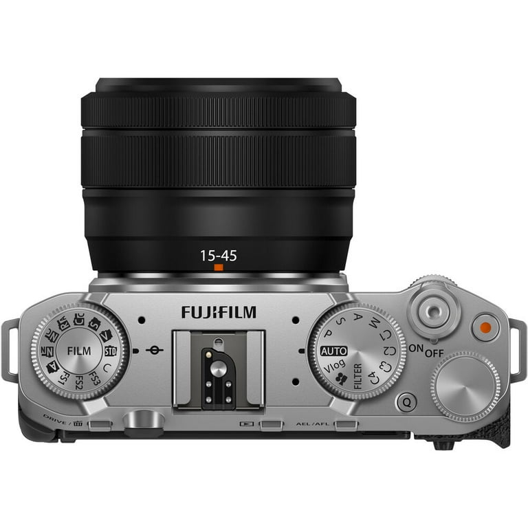 Fujifilm, Mirrorless Camera, X-M5 + XC 15-45mm Lens, Silver