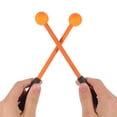 thumbnail image 4 of 8.84x0.98x0.98in Percussion Instrument Mallets Wood Handle Rubber Head Versatile, 4 of 8