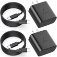 thumbnail image 1 of Quyaojz for 45W USB C Charger, 2PACK Android Phone Charger Fast Charging Compatible With Sam Sung Galaxy S24 Ultra/S24/S24+/S23 Ultra/S23/S23+/S22/S21/S20/Note10/20 Type C Cable, 1 of 1