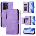 thumbnail image 1 of FOXDOCK Funda Tipo Cartera para Umidigi Note 100 Cuero PU con Cremallera y Correa de Muñeca, Ranuras para Tarjetas, Soporte Plegable, Cierre Magnético, 1 of 5