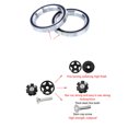 thumbnail image 4 of Bikes Bowls Set, Double Bearings Bicycle Front Fork Bowl Set  for 41.8mm Straight Tube, 4 of 7