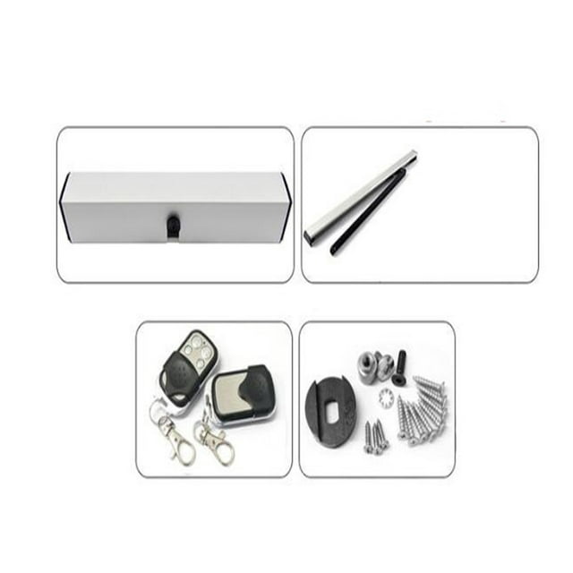 Automatic Door Operators Swing Sliding Garage Gate Door Opener Electric Door Closer With Sensor Y Release Button Optional ,Easy to Install