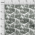 thumbnail image 1 of oneOone Georgette Viscose Fabric Leaves & Floral Ikat Print Fabric BTY 42 Inch Wide, 1 of 4