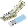 thumbnail image 4 of Miangastore 1 Set of Plastic Clear Stapler Fashion Stapler Portable Hand Stapler Desk Stapler Professional Hand Stapler, 4 of 8
