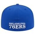 thumbnail image 4 of Men's New Era  Royal Philadelphia 76ers Deceptor 59FIFTY Fitted Hat, 4 of 5