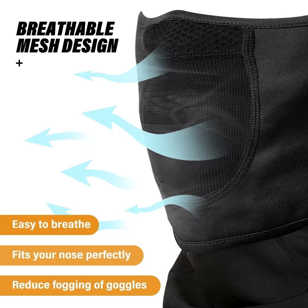Balaclava Ski Mask Warm Face For Cold Weather Winter Skiing Snowboarding Motorcycling Ice Fishing Men
