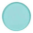 thumbnail image 3 of Kate and Laurel Celia Round Metal Foldable Tray Accent Table, Light Teal and Gold, 3 of 3