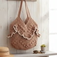 thumbnail image 7 of Hsqqdc Woven Hollow Out Shoulder Bag, Minority Style Tote for Summer Vacation, 7 of 7