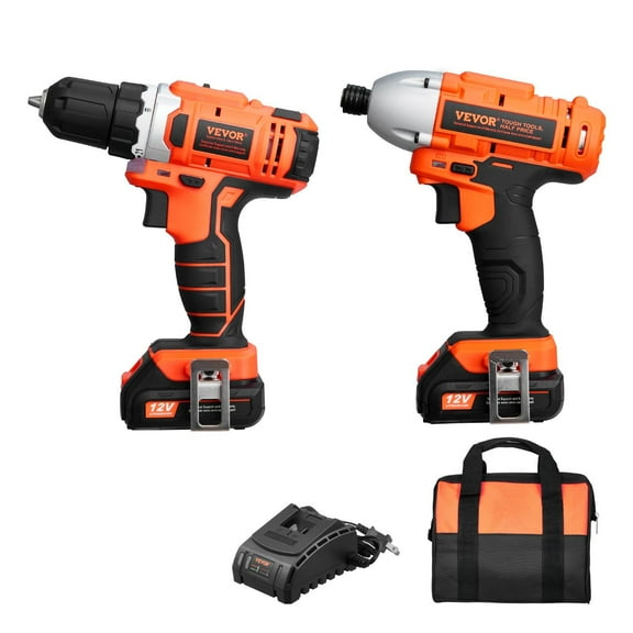 Tool Combo Kit Max 12V, 2 Cordless Tools with 2.0Ah Battery - Compact & Lightweight