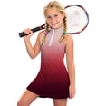 thumbnail image 3 of Shadoumai Athletic Tennis Girls Dress,Kid'S Quick Dry Tennis Outfit Sleeveless Toddler Workout Dress Breathable Casual and Athletic Sportwear for 4T-16Y, 3 of 6