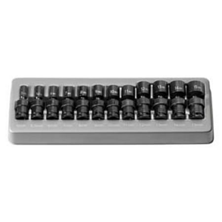 

Eagle GY9712UM 1/4 Surface Drive 12 Pieces Impact Universal Metric Set