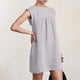 thumbnail image 1 of Karight Womens Crew Neck Sleeveless Cotton Linen Tank Dress Casual Loose Shift Tunic Mini Dresses Summer Beach Vacation Sundress, 1 of 6