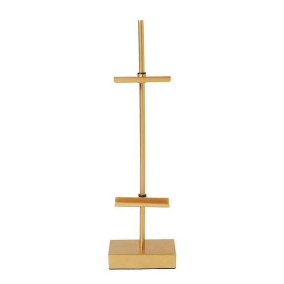 18" Gold Steel Adjustable Tabletop Easel by Studio Decor - Decorative Stand for Pictures - Frames - Books - Cards - Plates - 1 Pack