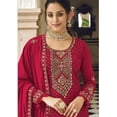 thumbnail image 3 of South Asian Wear Pakistani Designer Salwar Kameez Suits Indian Trouser Pant Dress ( Pink, XXL - 46 ), 3 of 5