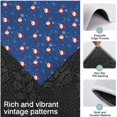 thumbnail image 3 of Blue Christmas Santa and Snowflake Pattern Kitchen Rugs Sets Of 3,Kitchen Runner Rugs Non Skid Washable,Decorative Kitchen Floor Mats for Kitchen,Sink,Laundry,17"x30"+ 17"x47" + 17"x59", 3 of 6