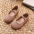 thumbnail image 4 of Toddler Girls Princess Shoes Girls Cute Solid Leisure Nonslip Soft Shoes, 4 of 8