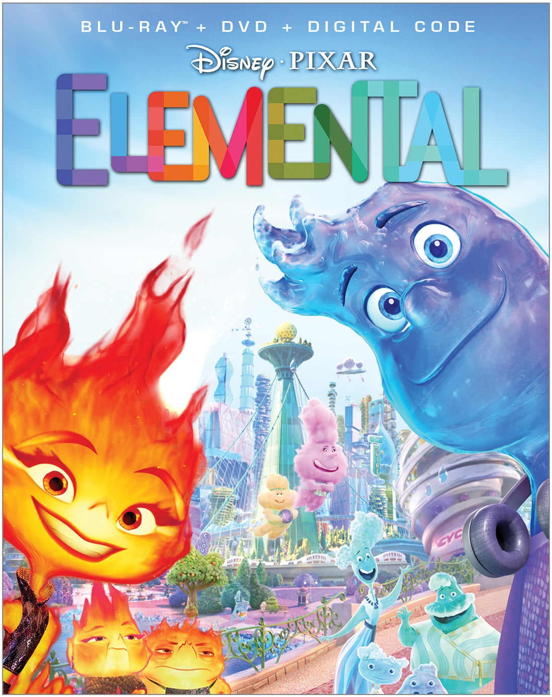 Elemental (Blu-ray + DVD + Digital Code)