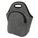 thumbnail image 4 of Bolsa de almuerzo de Neopreno multifuncional YUNYI BRAND Gris, 4 of 8