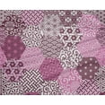 thumbnail image 5 of oneOone Polyester Lycra Light Pink Fabric Geometric Fabric For Sewing Printed Craft Fabric By The Yard 56 Inch Wide, 5 of 5