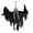 Black, variant on Moocorvic Halloween Decoration Supplies Horror Atmosphere Decoration Props Pendant