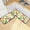 Colorful Chameleon, variant on Dailycode 2 Pcs Kitchen Rug Set Non Slip Absorbent Soft Floor Mats for Kitchen Bathroom Ditsy Flower and Plants 19.7"x27.6"+19.7"x47.2"